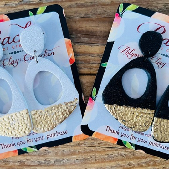 Gold Foil Dangles