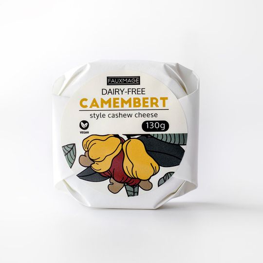 Fauxmage, Camembert Style Cashew Cheese, 125g
