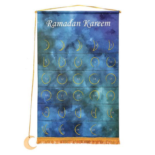 Blue Ramadan Calendar
