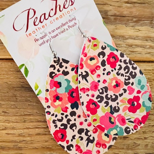 Flower Mix on Leopard