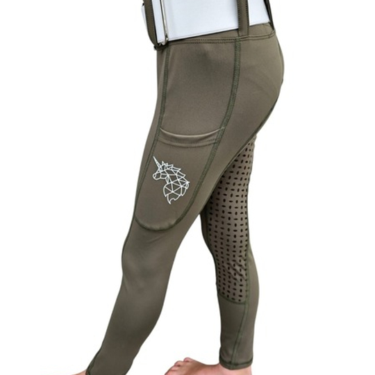 **NEW**Riding Leggings - Olive Kids