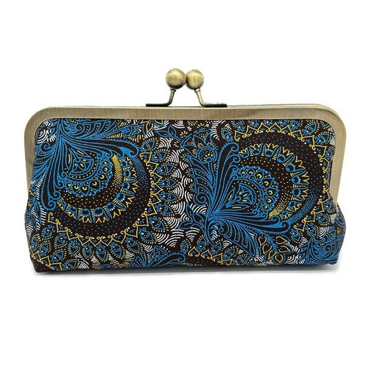 Jess - Shwe Brown Teal Peacock