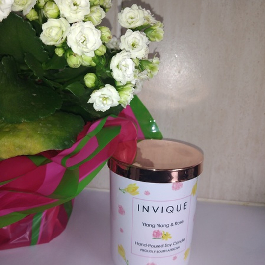 Nova Rose gold candle