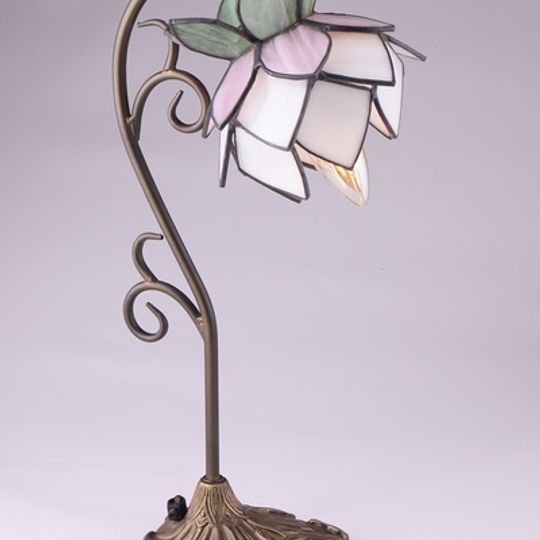 Protea Goose neck Lamp Stand and Shade