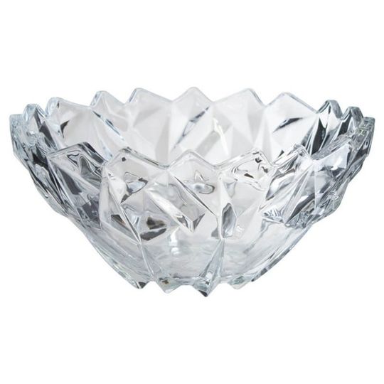 Glass Diamond Ice Bowl / Decor Bowl