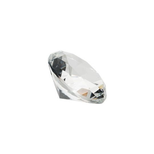 Crystal Diamond Ornament - Large