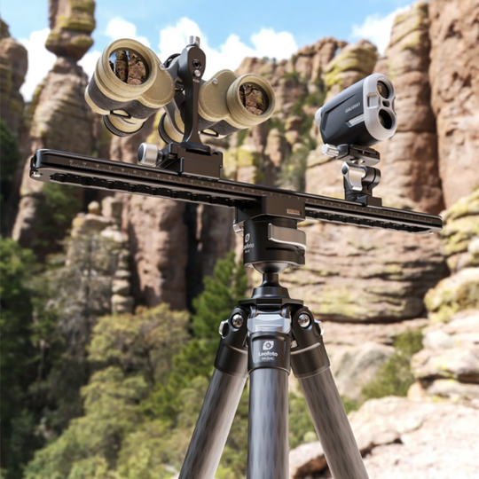Leofoto FDM-04 Binocular rangefinder rail kit