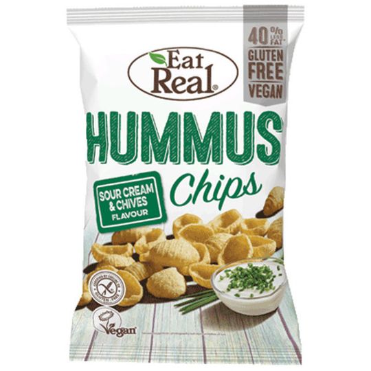 Eat Real Hummus Sour Cream & Chives 45g