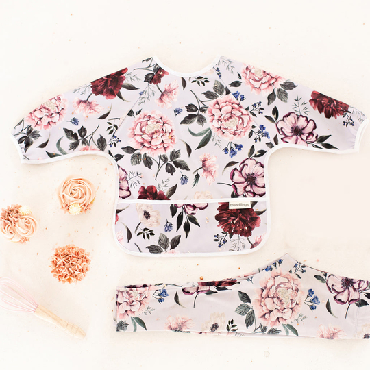 Trendlings Botanical Bib - long sleeve