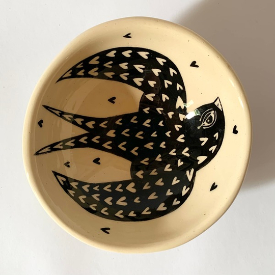 Handmade Trinket Bowls (black)