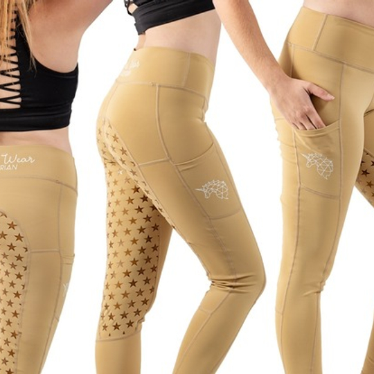 Riding Leggings - Beige SALE