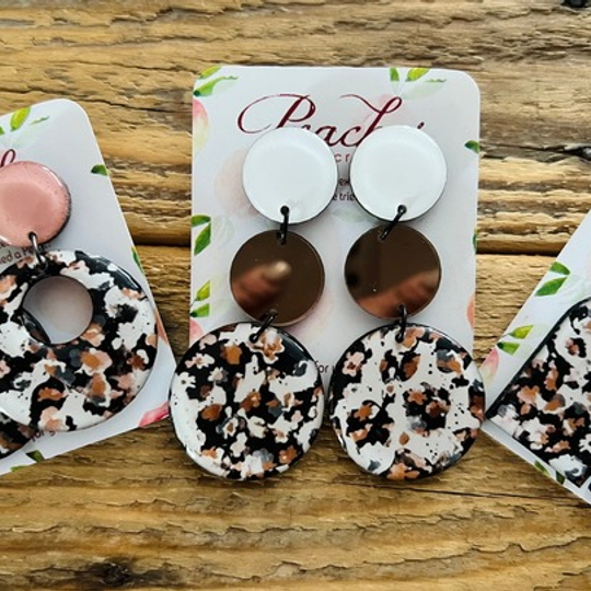 Autumn Splashes Wood & Resin Design