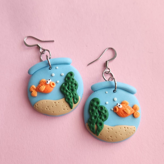 Fishbowl Earrings
