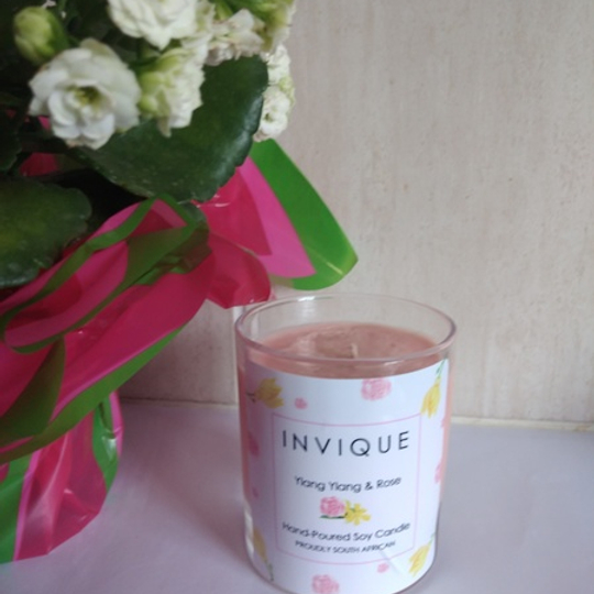 Glass candle