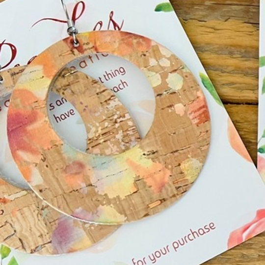 Rainbow Accents Cork