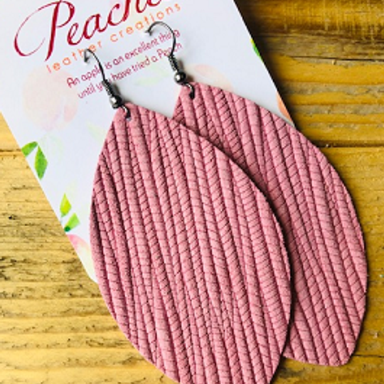 Bubblegum Pink Palm Leaf