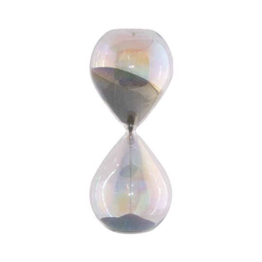 Iridescent Decorative Hourglass