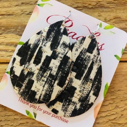 Black Brushstroke Cork