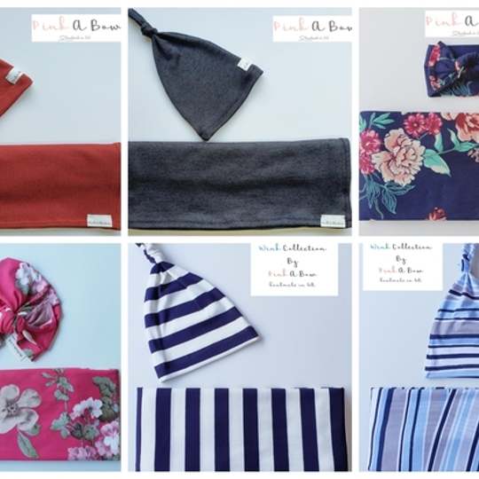 Pink A Bow Introducing our Baby Swaddle Sets!Swaddle wraps are a
