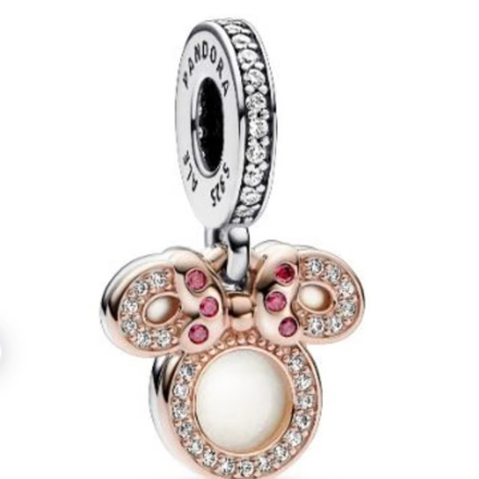 Two Toned MOM You Are My Best Friend Minnie Mouse Charm