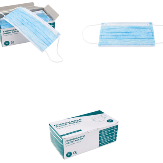 Surgical Face Masks 25gsm ASTM-2 Blue