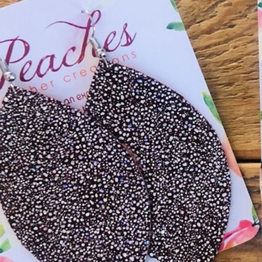 Burgandy Glitter