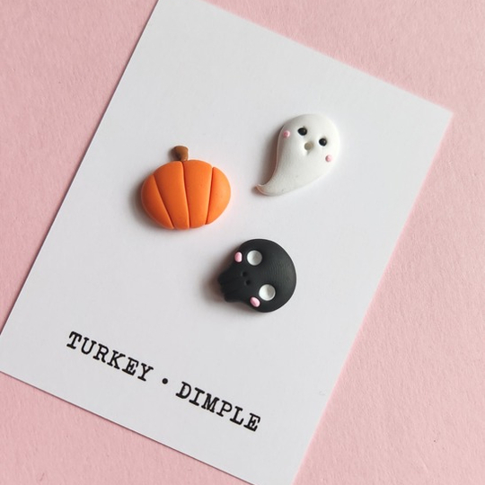 Spooky Pin Set