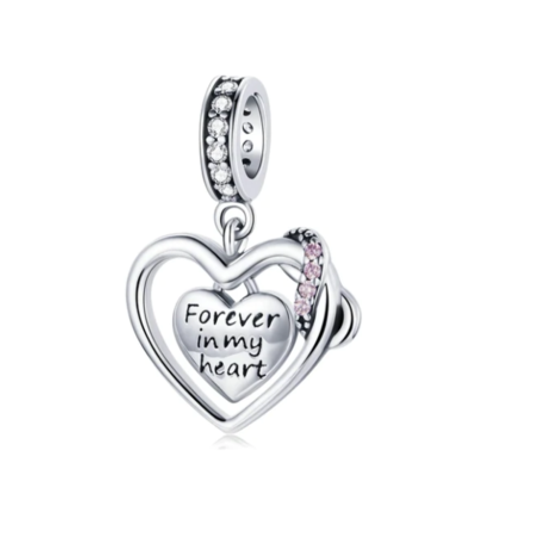 Forever in my Heart Dangle Charm