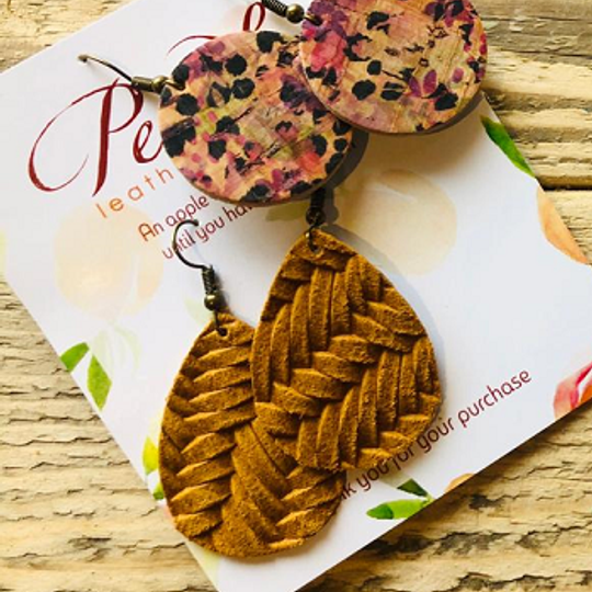 Hand Painted Natural Cork Mini's