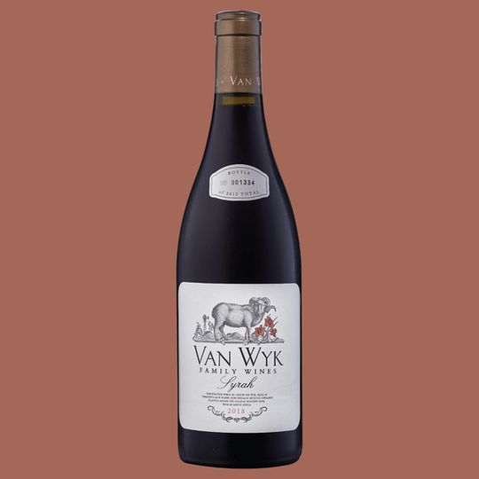 Van Wyk Family Wines Syrah (6x750ml)