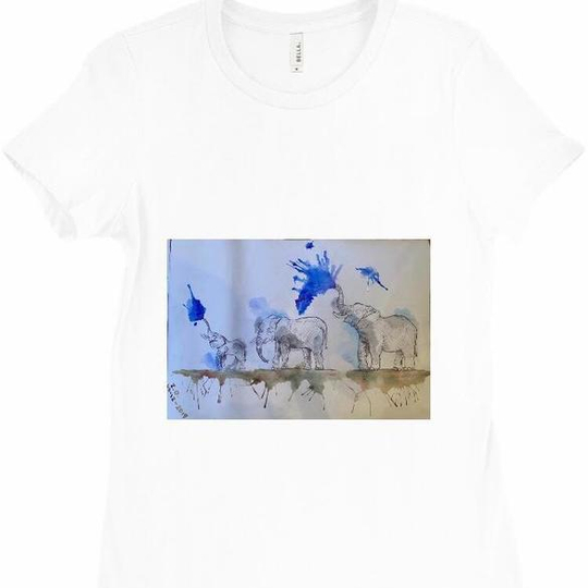 Elephants White
