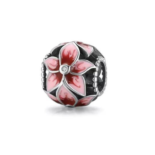 Secret Garden Collection Frangipani Flower Ball Charm