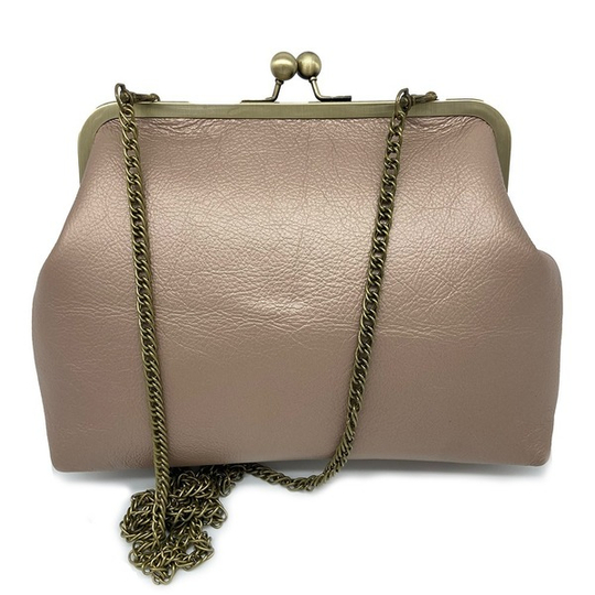 Lucy - Leather Champagne