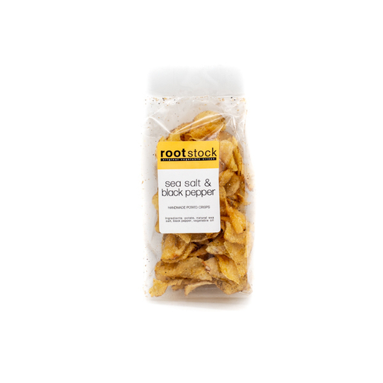 Sea Salt Black Pepper Potatoe crisps (120g)