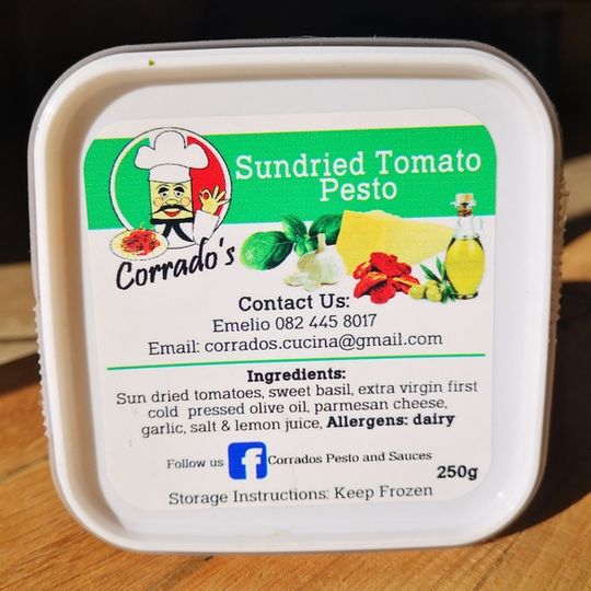 Corrado's Pesto & Sauces Sundried Tomato Pesto (250g)