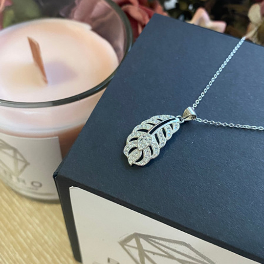 Gold Dust Glitter Candle - Necklace