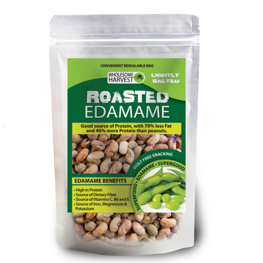 Wholesome Harvest Roasted & Salted Edamame Beans