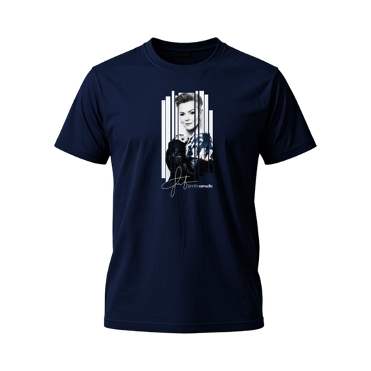 T Shirt Jennifer Zamudio (Navy)