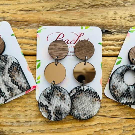 Wood & Resin Python Design