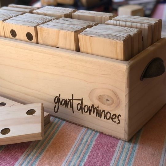 Wooden Giant Dominoes