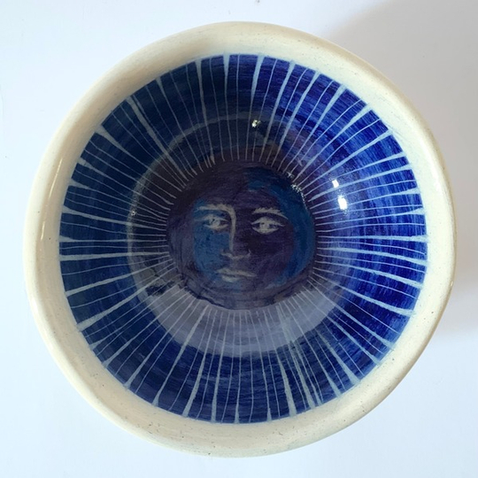 Handmade trinket bowls (blue)