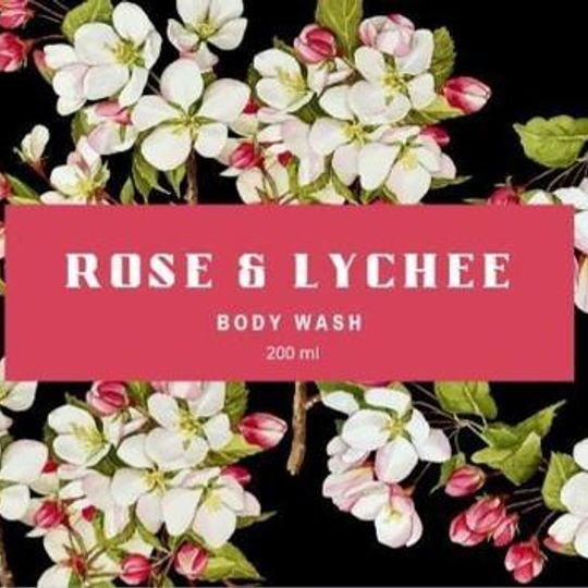 Rose & Lychee Bath/Shower Gel