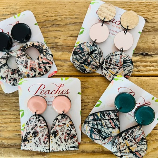 Paint Splatters Wood & Resin Designs