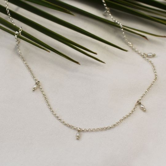 Pearly Charm Necklace