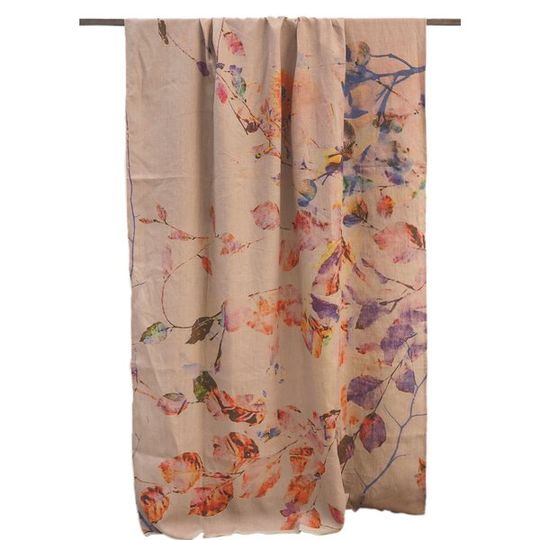 Tablecloth: 'Eco printed' Blush - 3m x 1.7