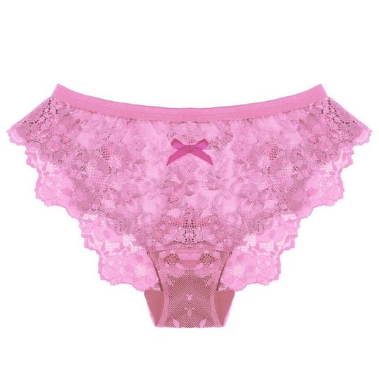 Lace Panty in Desert Rose