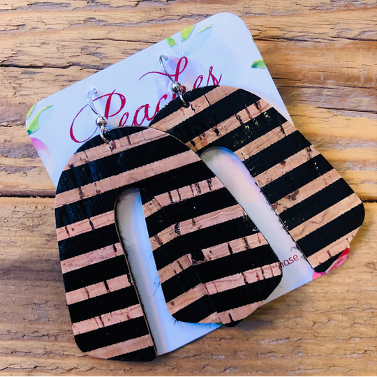 Black Striped Cork