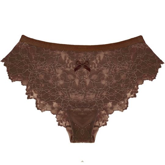 Lace Panty in Chocolate Fondue