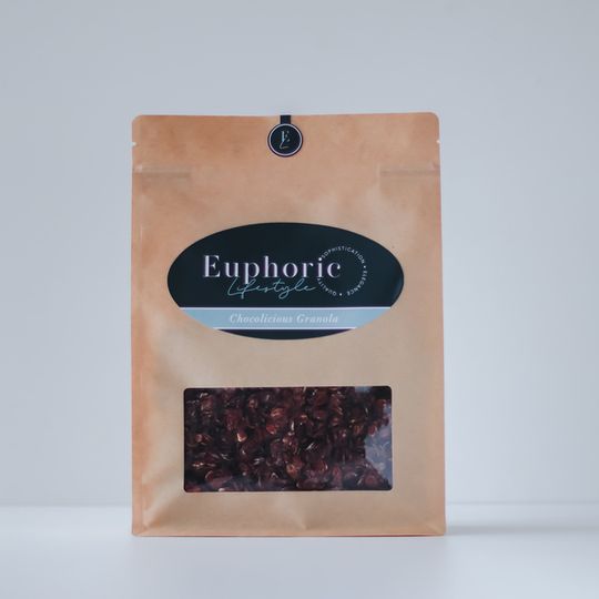 Euphoric Lifestyle Chocolicious Granola 500g bag